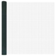 Заварена мрежа ограда Зелен 1.6 x 10 m Стомана