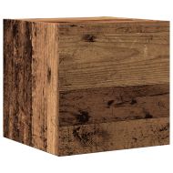 Комплект ТВ шкаф 3 pcs Старо дърво Инженерно дърво