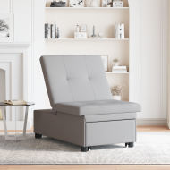 Диван легло Сив 194 x 67 x 37 см текстил