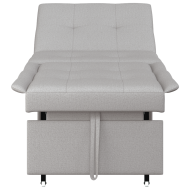 Диван легло Сив 194 x 67 x 37 см текстил