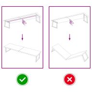 Плот за маса тъмнокафяв 220x50x(2-4) см обработен масивен дъб
