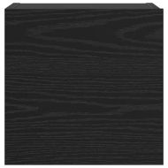 Комплект ТВ шкаф 3 pcs Черния дъб Инженерно дърво