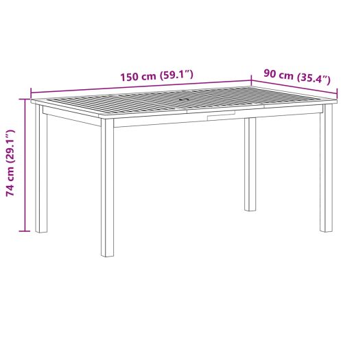Комплект за хранене в градината 7 pcs Сив Полиратан