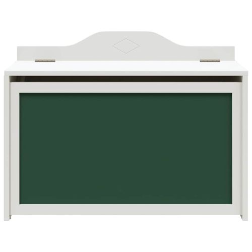 Кутия за играчки Бяло 73 x 33 x 55 см Инженерно дърво