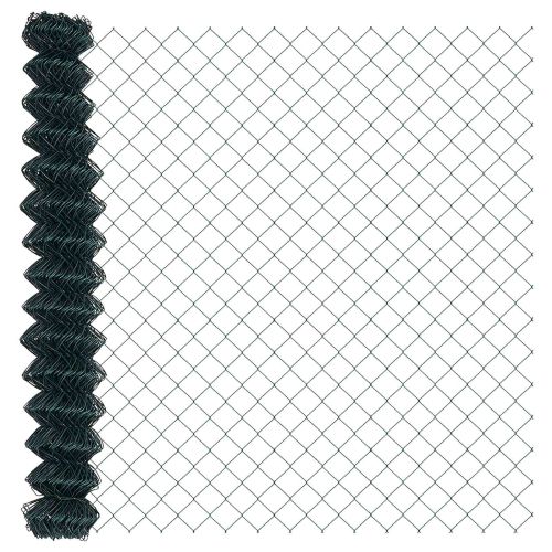 Оградa от мрежа Зелен 10 x 1.5 m Стомана