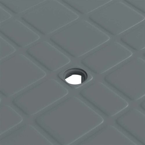 Градинска маса, зелена, 80x75x72 см, пластмаса