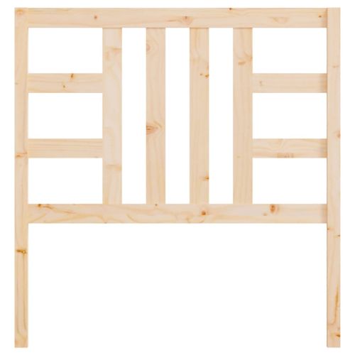 Горна табла за легло, 96x4x100 см, бор масив