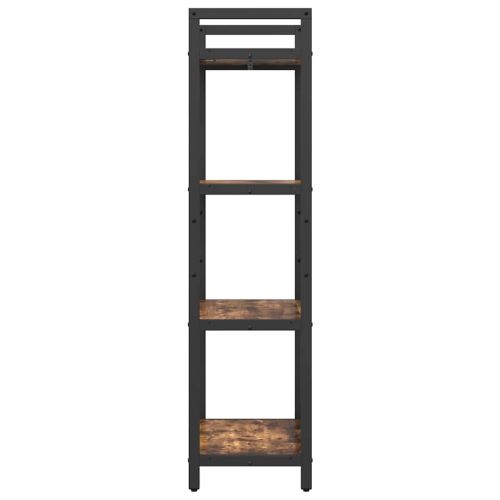 Рафт за книги Димян дъб 56 x 34 x 133,5 см Инженерно дърво