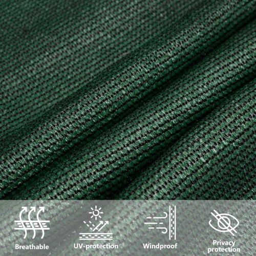 Платно-сенник, 160 г/м², тъмнозелено, 5x7x7 м, HDPE