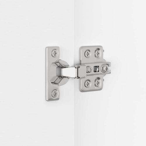 Шкаф за баня с чекмедже Бяло 30,5 x 30 x 101 см Инженерно дърво