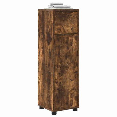 Шкаф за баня Димян дъб 30,5 x 30 x 101 см Инженерно дърво