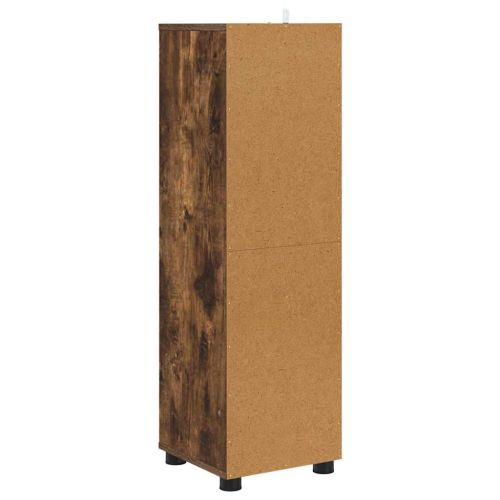 Шкаф за баня Димян дъб 30,5 x 30 x 101 см Инженерно дърво