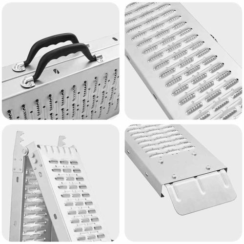 Рампа за натоварване Сребрист 185 x 22,5 x 4,5 см