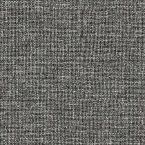 Леглова рамка с тапицирана гръбна част Светлосиво 140 x 200 cm