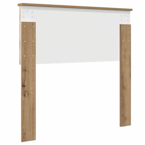 Облегалка за глава с таблото Дъб 90 cm Инженерно дърво