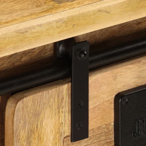 ТВ шкаф, 90x35x40 см, мангово дърво масив