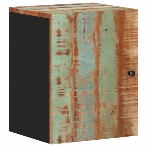 Комплект мебели за баня 5 части масивна регенерирана дървесина