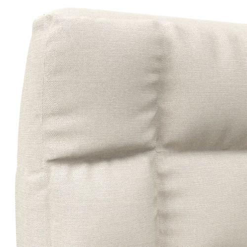 Сгъваем подов стол, кремав, текстил