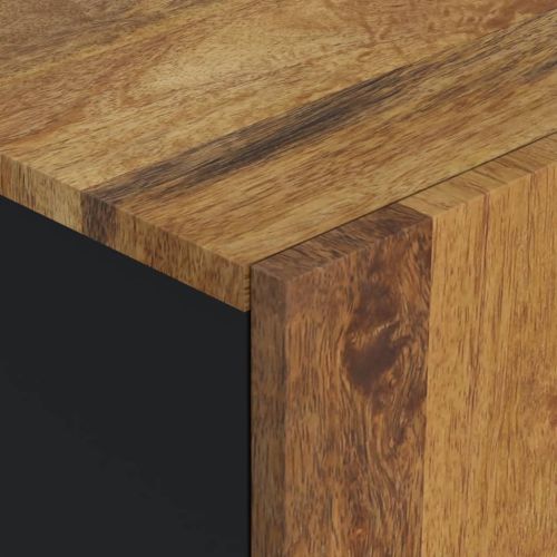 Шкаф за баня 38x33x58 см масивно мангово дърво