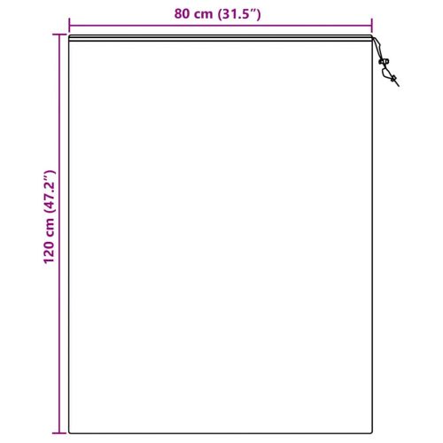 Покривала от флис за защита от студ за растения 10 pcs Зелен