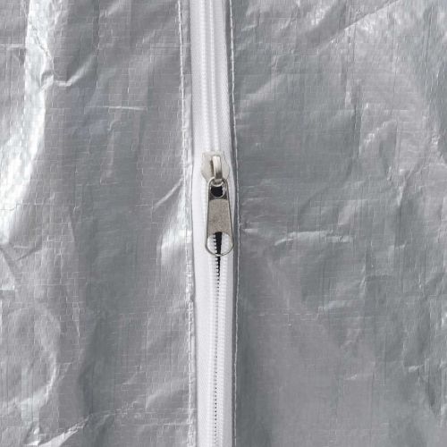 Стойка за дърва за огрев с дъждобран Поцинкована стомана