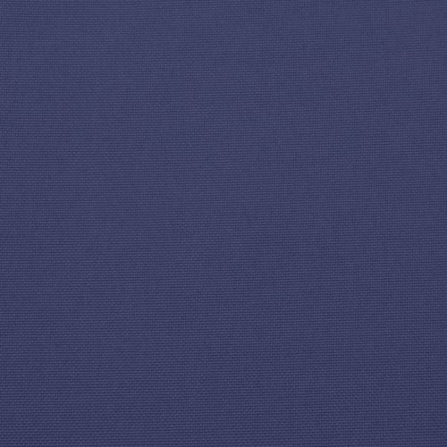 Палетна възглавница, нейви синя, 120x40x12 см, текстил