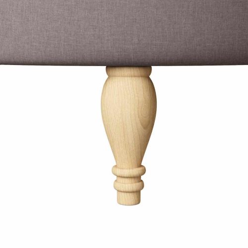 Стол с тапицерия Таупе 56,5 x 70 x 110 см текстил