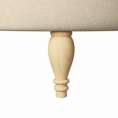 Стол с тапицерия Крем 56,5 x 70 x 110 см текстил