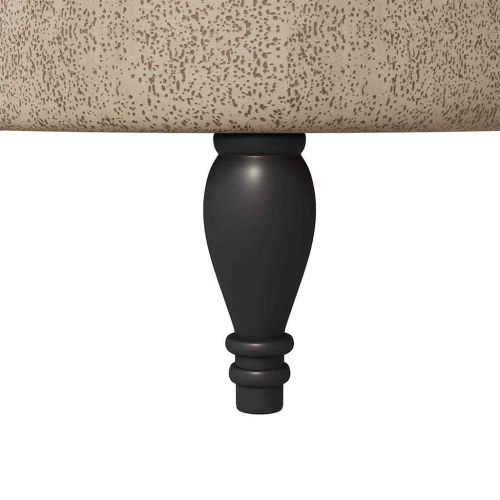 Стол с тапицерия Светлосиво 56,5 x 70 x 110 см Изкуствена набук