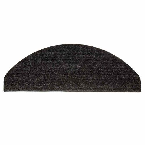 Самозалепващи стелки за стълби, 20 бр, черни, 56x17x3 см