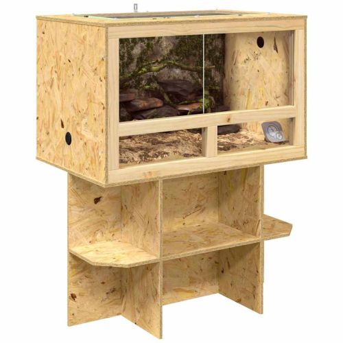 Терариум Кафяво 80 x 50 x 100 см ОСБ