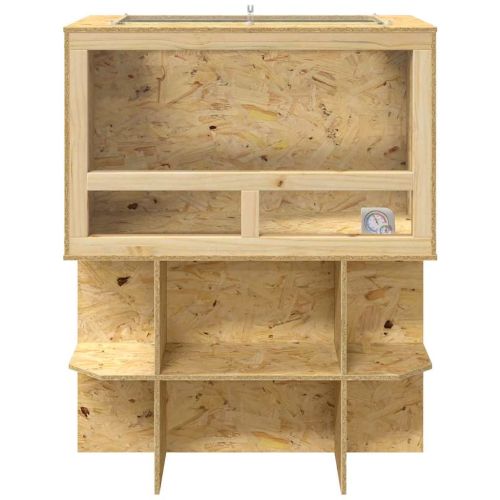 Терариум Кафяво 80 x 50 x 100 см ОСБ