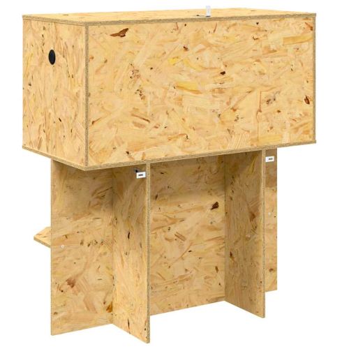 Терариум Кафяво 80 х 40 х 90 см ОСБ