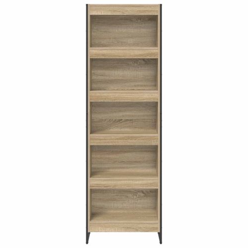 Шкаф за книги 2 pcs Сонома 80 x 30 x 155 см Инженерно дърво