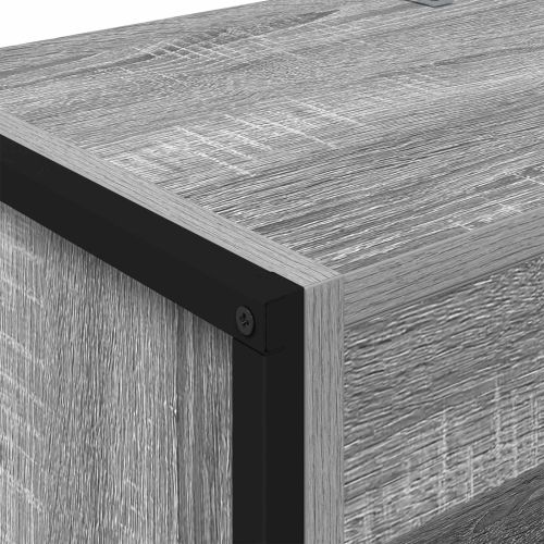 Шкаф за книги 2 pcs Сив Сонома 80 x 30 x 155 см Инженерно дърво