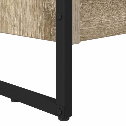 Шкаф за книги 2 pcs Сонома 80 x 30 x 155 см Инженерно дърво