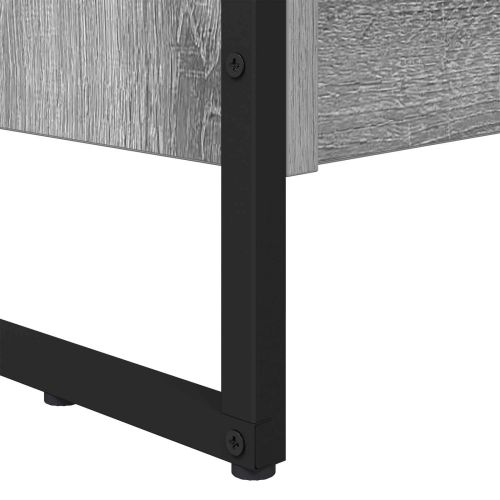 Шкаф за книги 2 pcs Сив Сонома 80 x 30 x 155 см Инженерно дърво