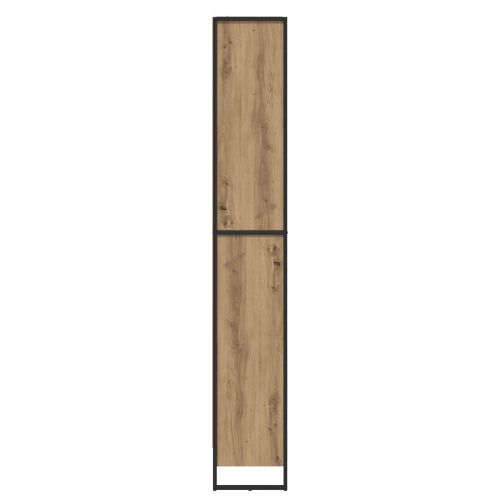 Шкаф за книги 2 pcs Дъб Артизан 80 x 30 x 155 см