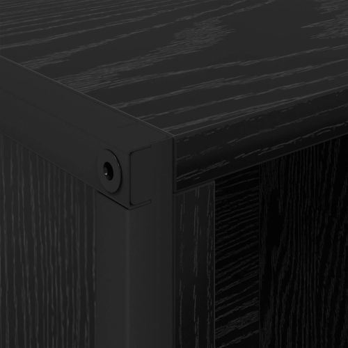 Шкаф за книги 2 pcs Черния дъб 99,5 x 30 x 108,5 см