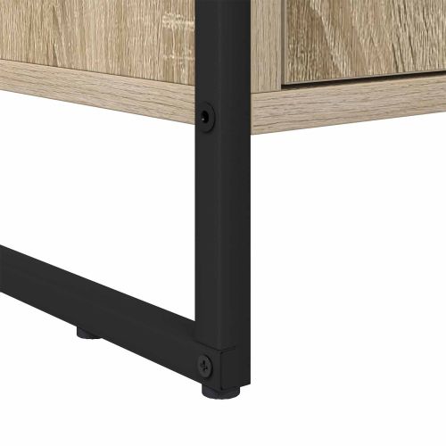 Шкаф за книги 2 pcs Сонома 99,5 x 30 x 108,5 см Инженерно дърво