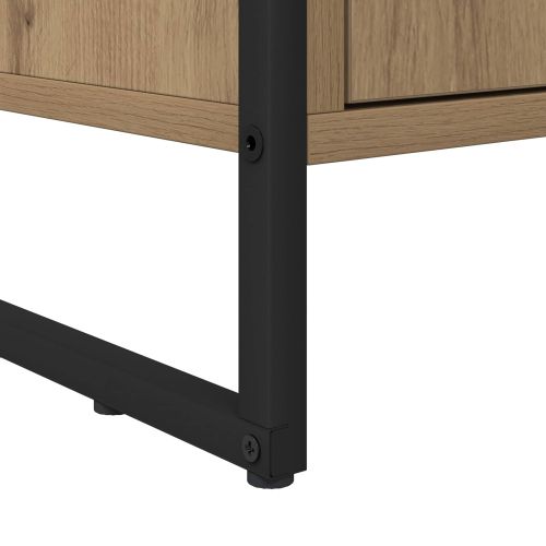 Шкаф за книги 2 pcs Дъб Артизан 99,5 x 30 x 108,5 см