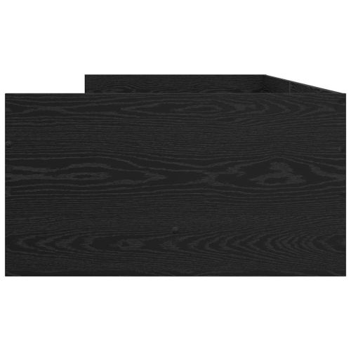 Рамка за легло Черния дъб 90 x 190 cm Солидно борово дърво