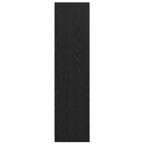 Гардероб с чекмедже Черния дъб 80 x 50 x 200 см Инженерно дърво