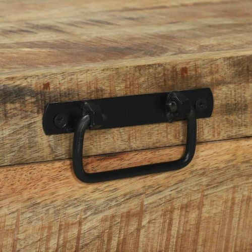 Складови контейнери 80 x 30 x 30 см Масивна дървесина от манго