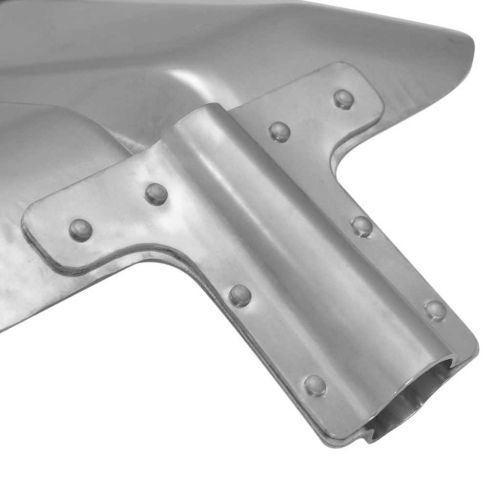 Глава на лопата 4 pcs Сребрист 45 x 38 см Алуминий