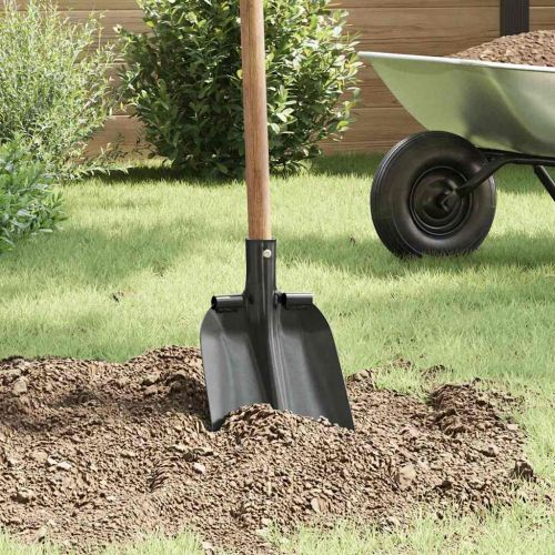 Глава на лопата Сребрист 33 x 21 см Прахово боядисана стомана