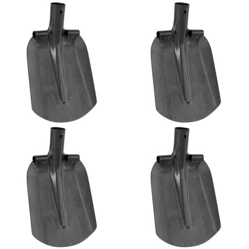 Глава на лопата 4 pcs Сребрист 33 x 21 см