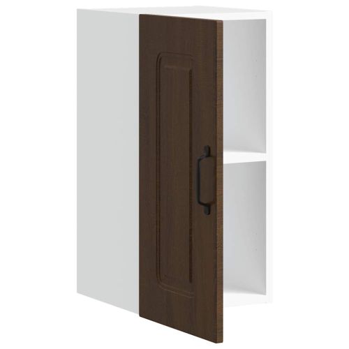 Кухненски стенен шкаф, Kalmar, кафяв дъб, инженерно дърво