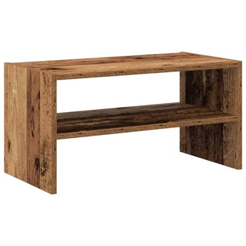 Стелаж за обувки, стифиращи, старо дърво, 60x30x30,5 см