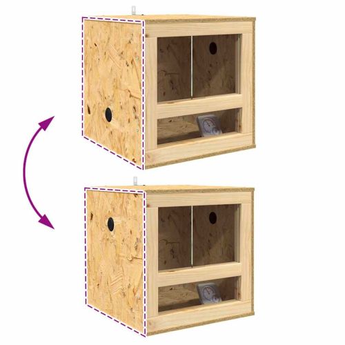 Терариум Кафяво 100 x 50 x 50 cm ОСБ